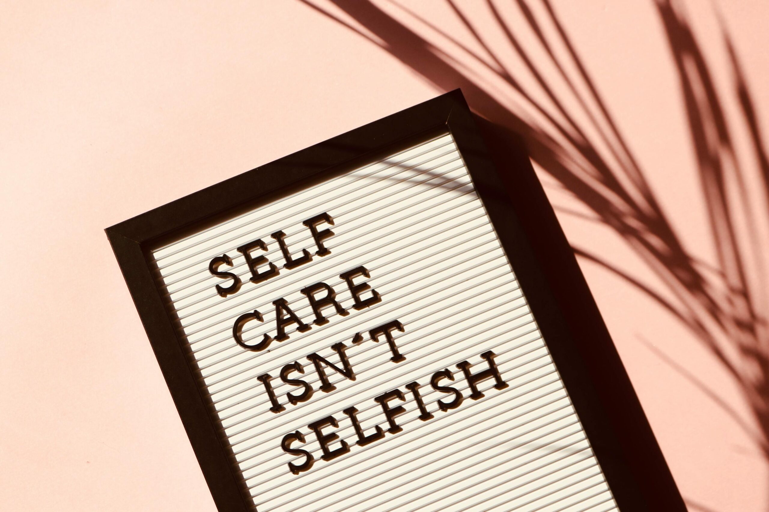 Sustainable self-care